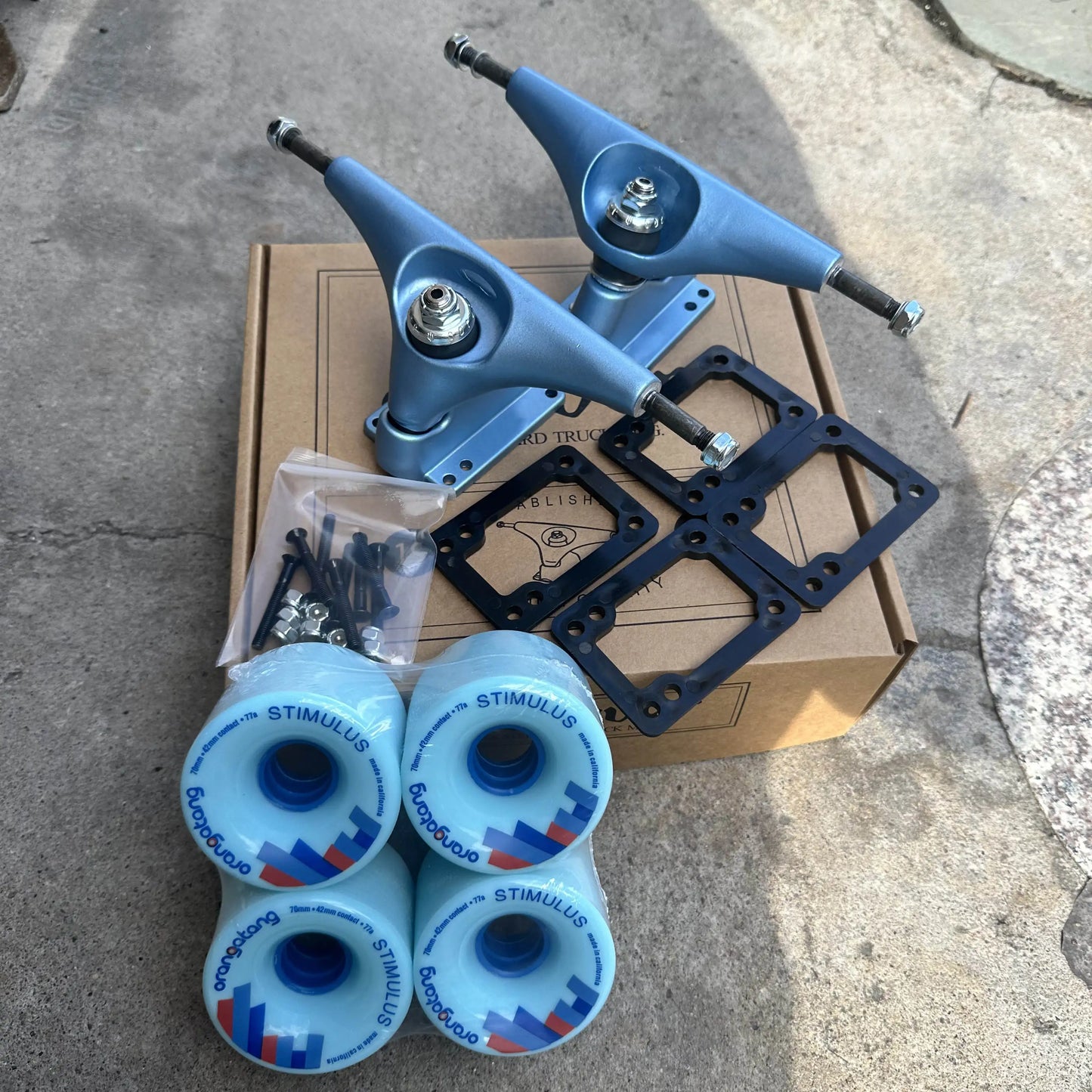 CX4 C5 Generic Surfskate Trucks & Wheels