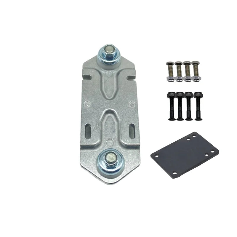 Generic Black Surfksate Trucks & Rail Adapter