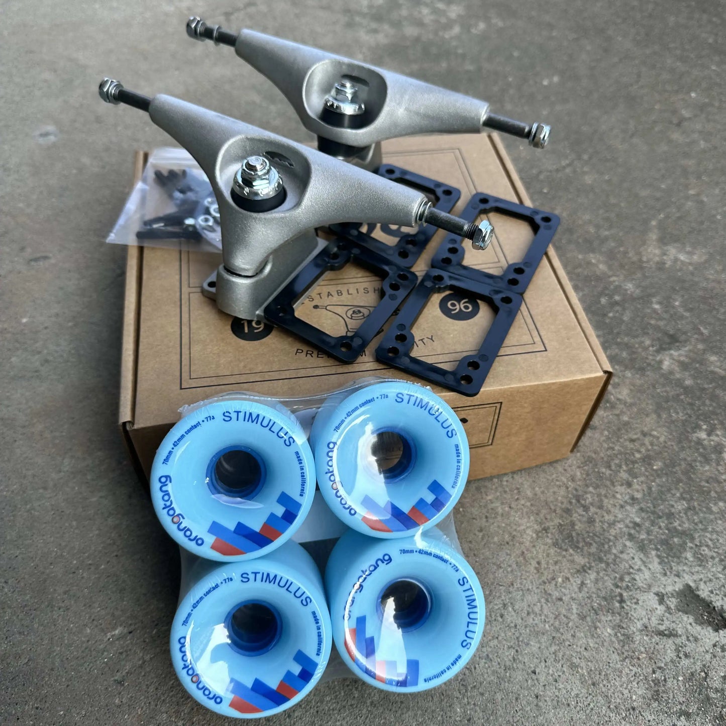 CX4 C5 Generic Surfskate Trucks & Wheels