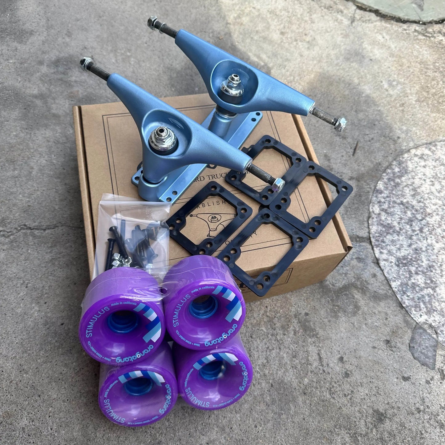 CX4 C5 Generic Surfskate Trucks & Wheels