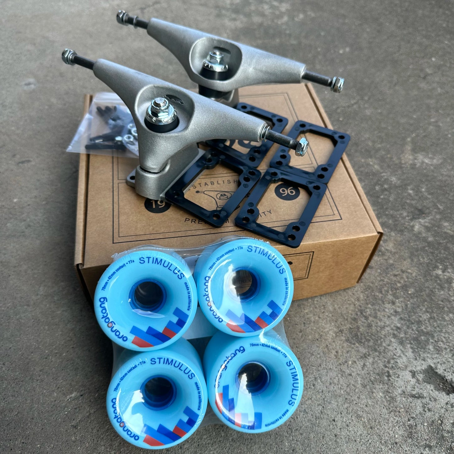 CX4 C5 Generic Surfskate Trucks & Wheels