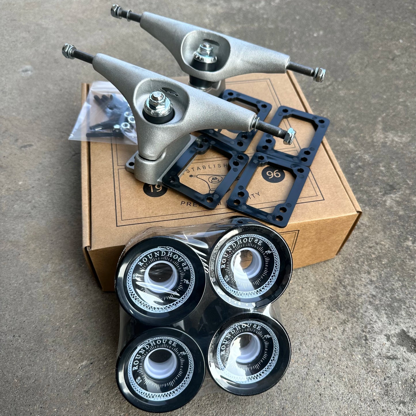 CX4 C5 Generic Surfskate Trucks & Wheels