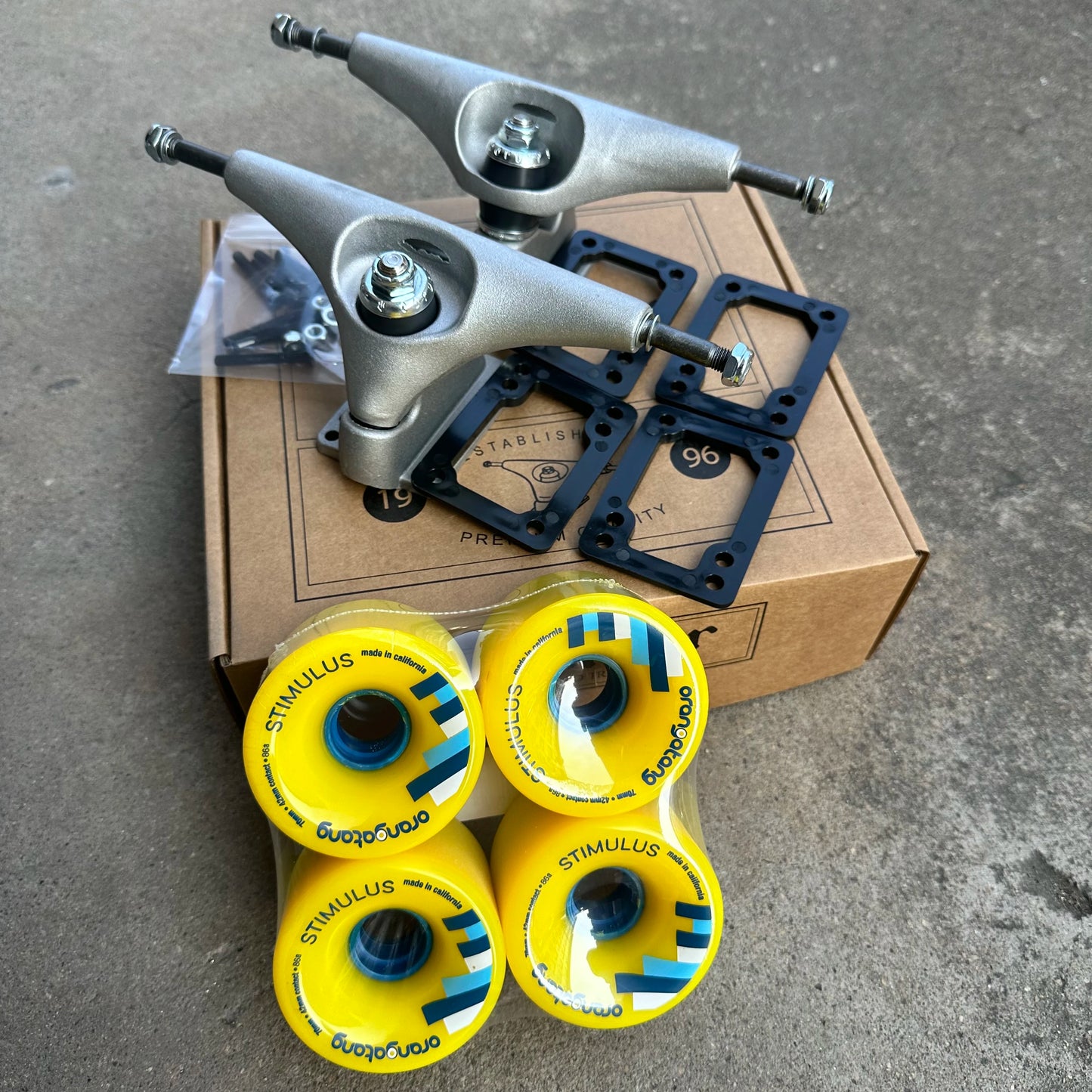 CX4 C5 Generic Surfskate Trucks & Wheels
