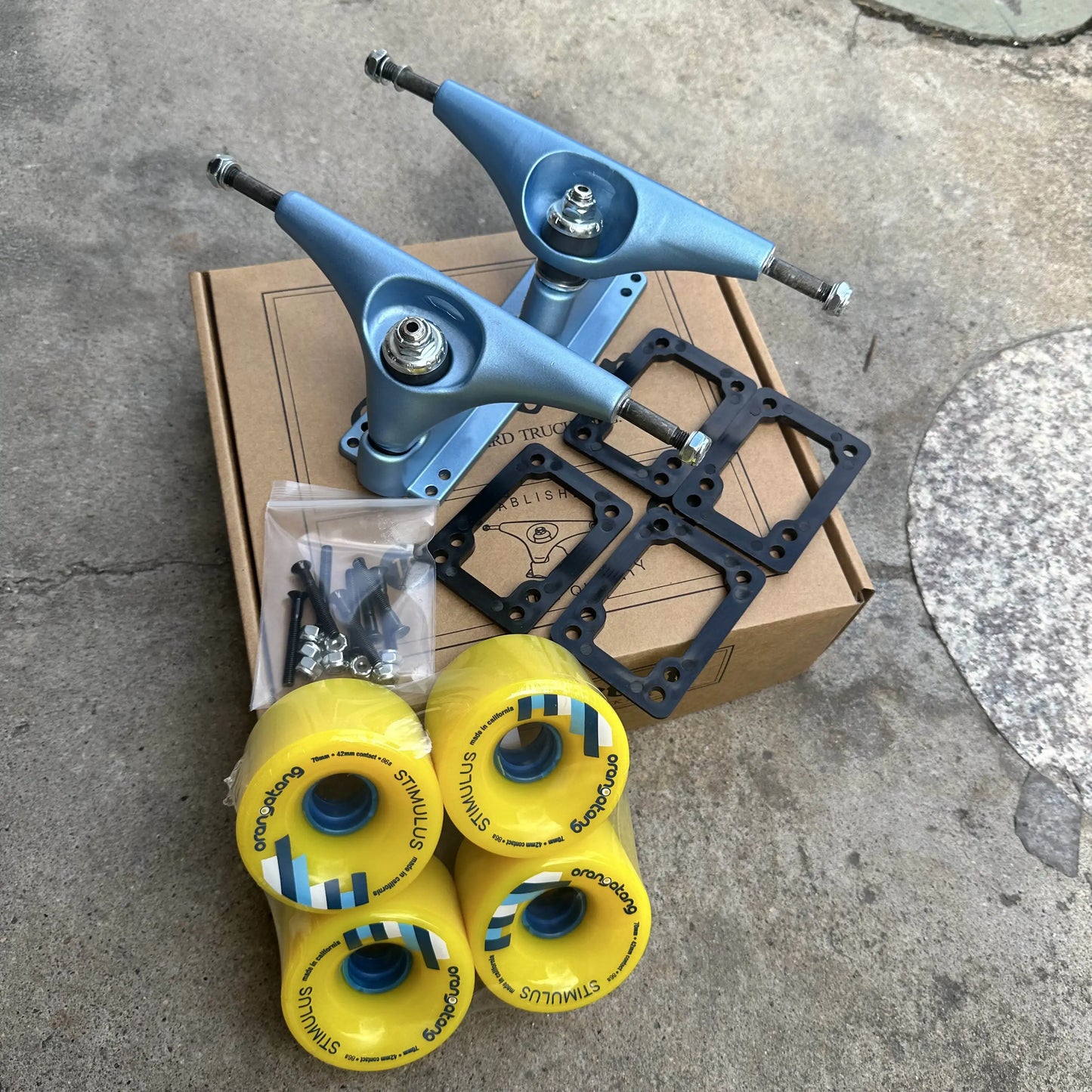 CX4 C5 Generic Surfskate Trucks & Wheels