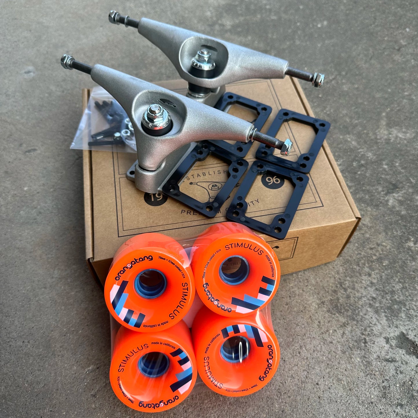 CX4 C5 Generic Surfskate Trucks & Wheels