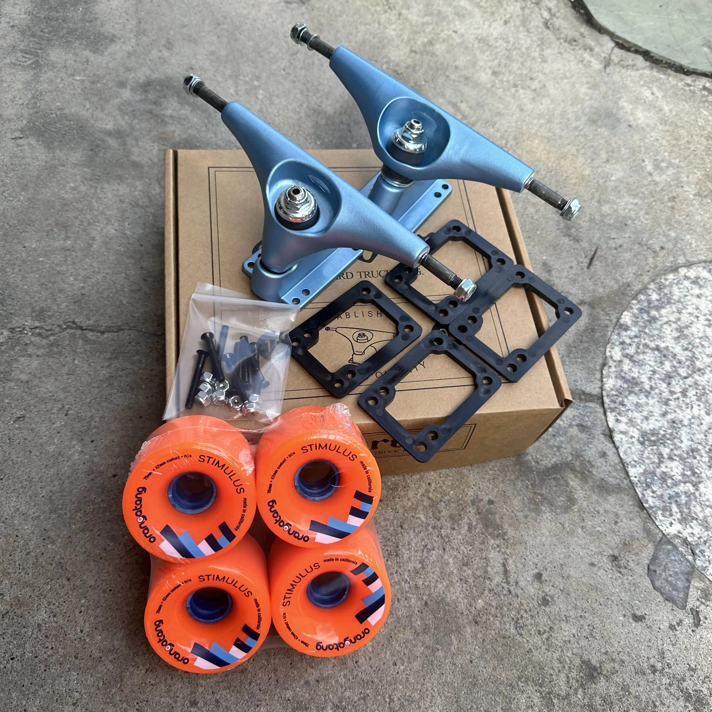 CX4 C5 Generic Surfskate Trucks & Wheels