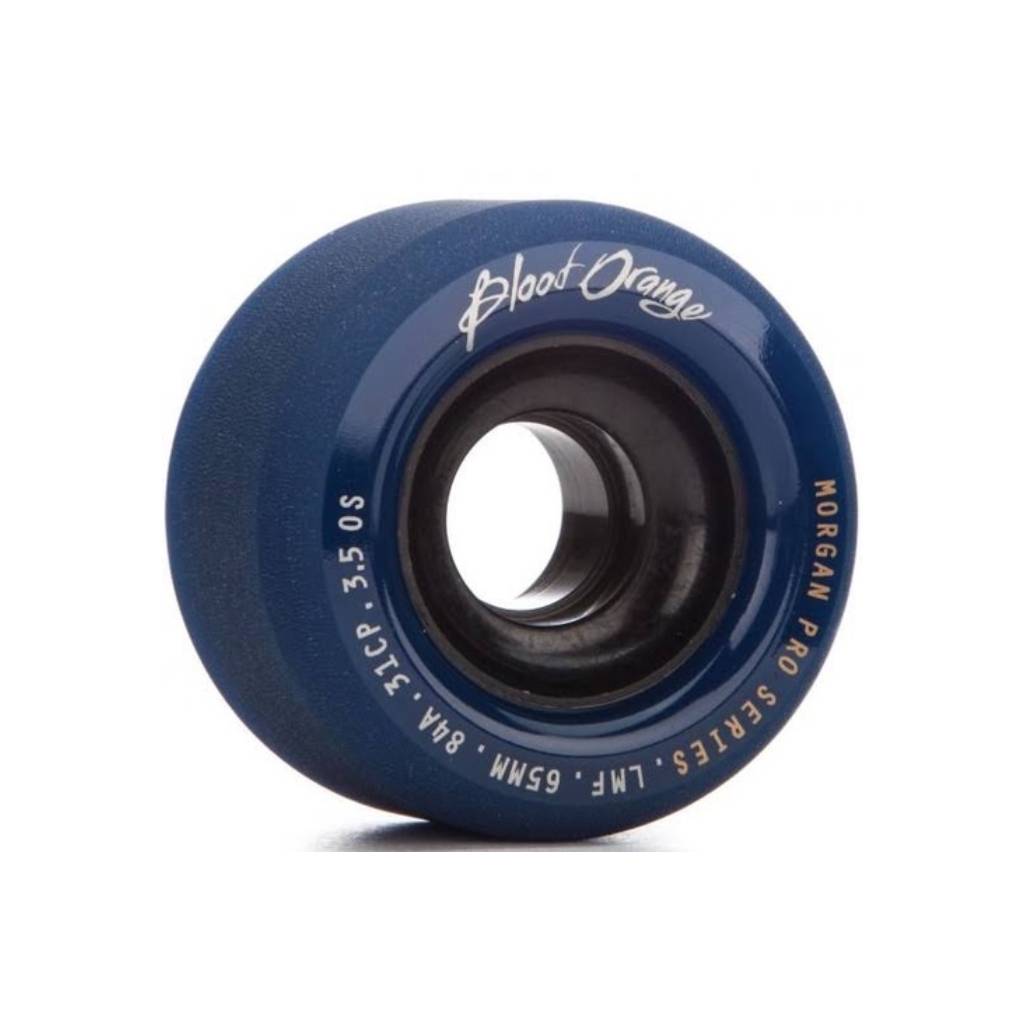 Blood Orange Morgan Pro 65mm 84a navy longboard wheels