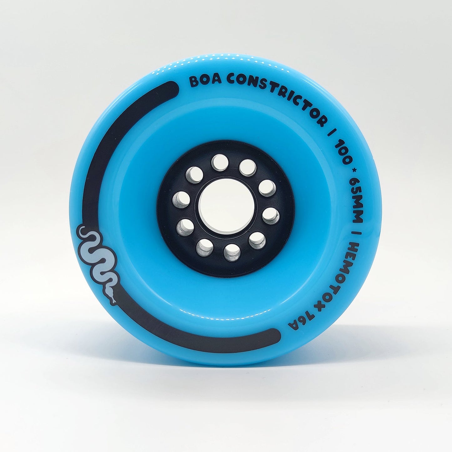 Boa Constrictor 100mm 76a ultra soft Blue electric skateboard wheels