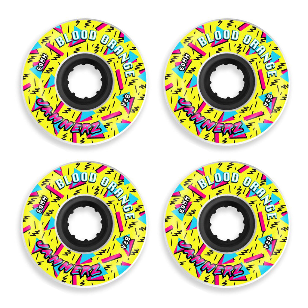 Blood Orange 82a Jammerz longboard wheels