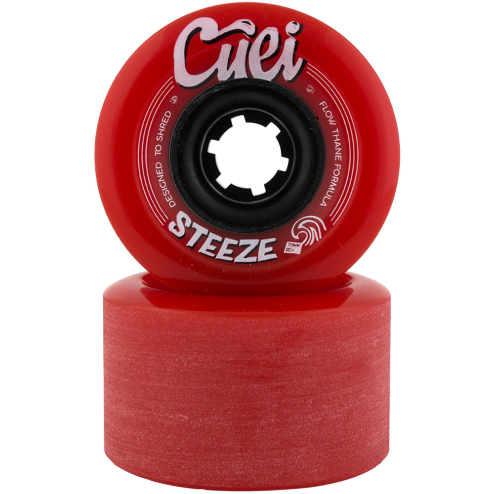 Cuei Steeze 70mm 80a Flow Thane longboard wheels
