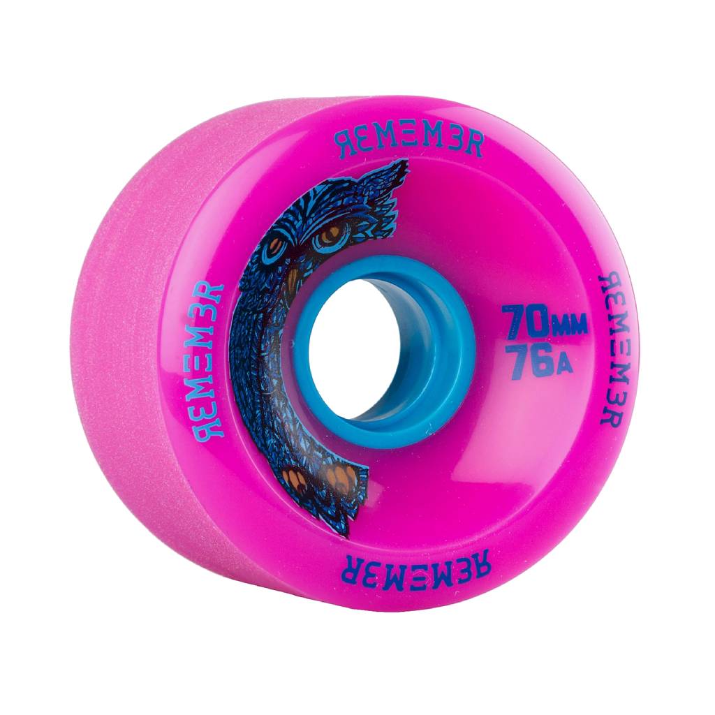Remember Collective The Hoot 70mm 76a longboard wheels