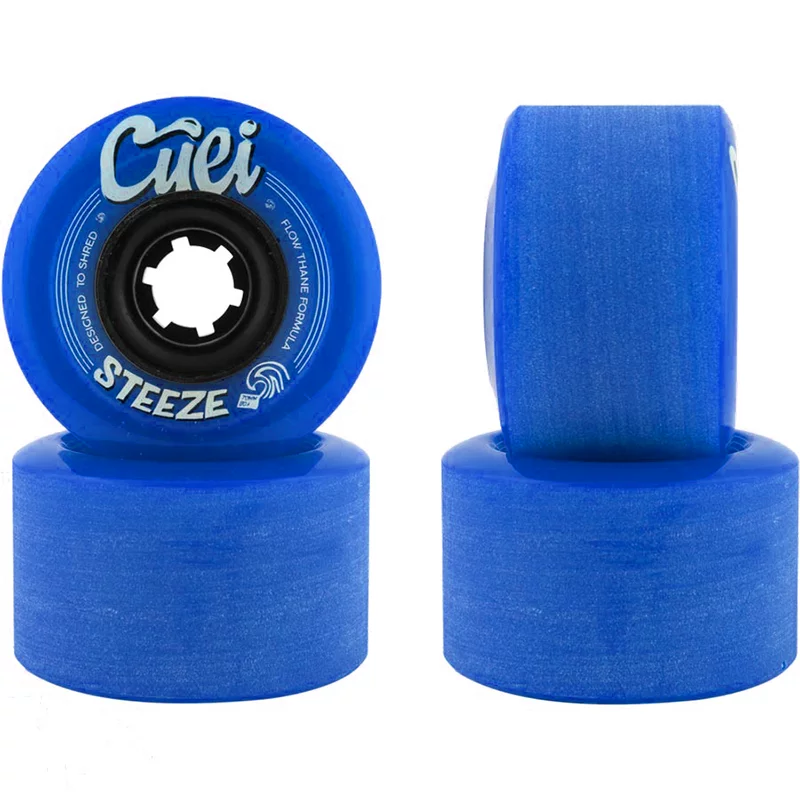 Cuei Steeze 70mm 83a Flow Thane longboard wheels