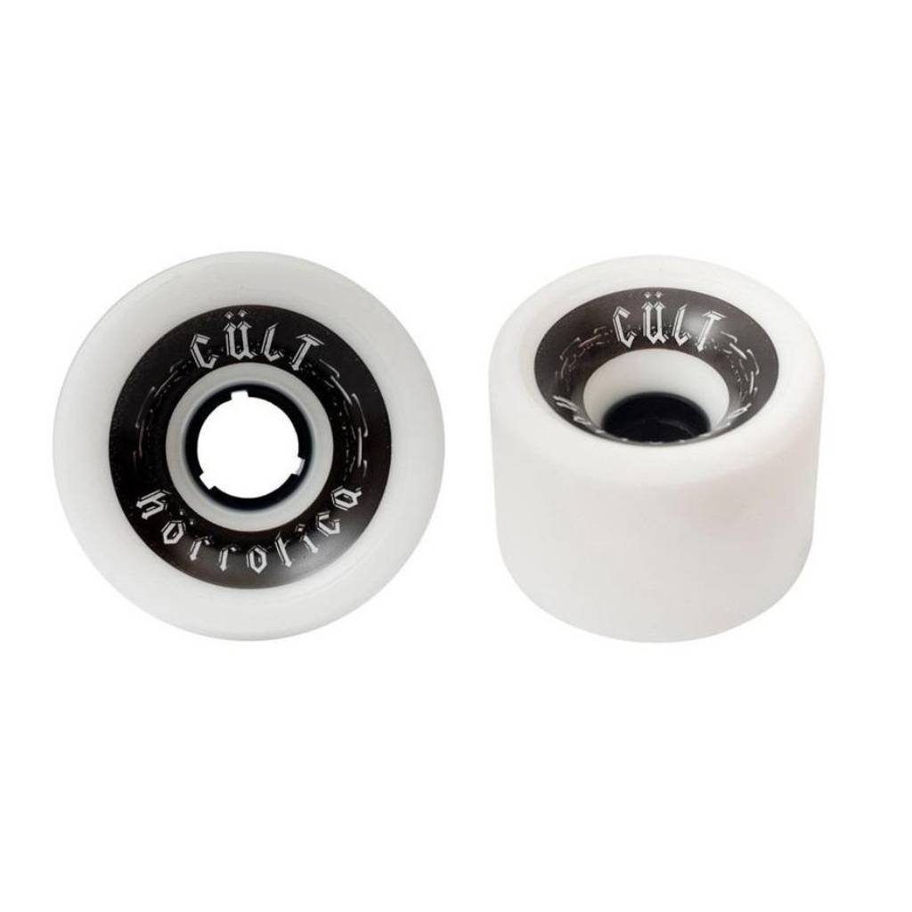 Cult Hurtler 72mm 78a white Horrotica race freeride wheel