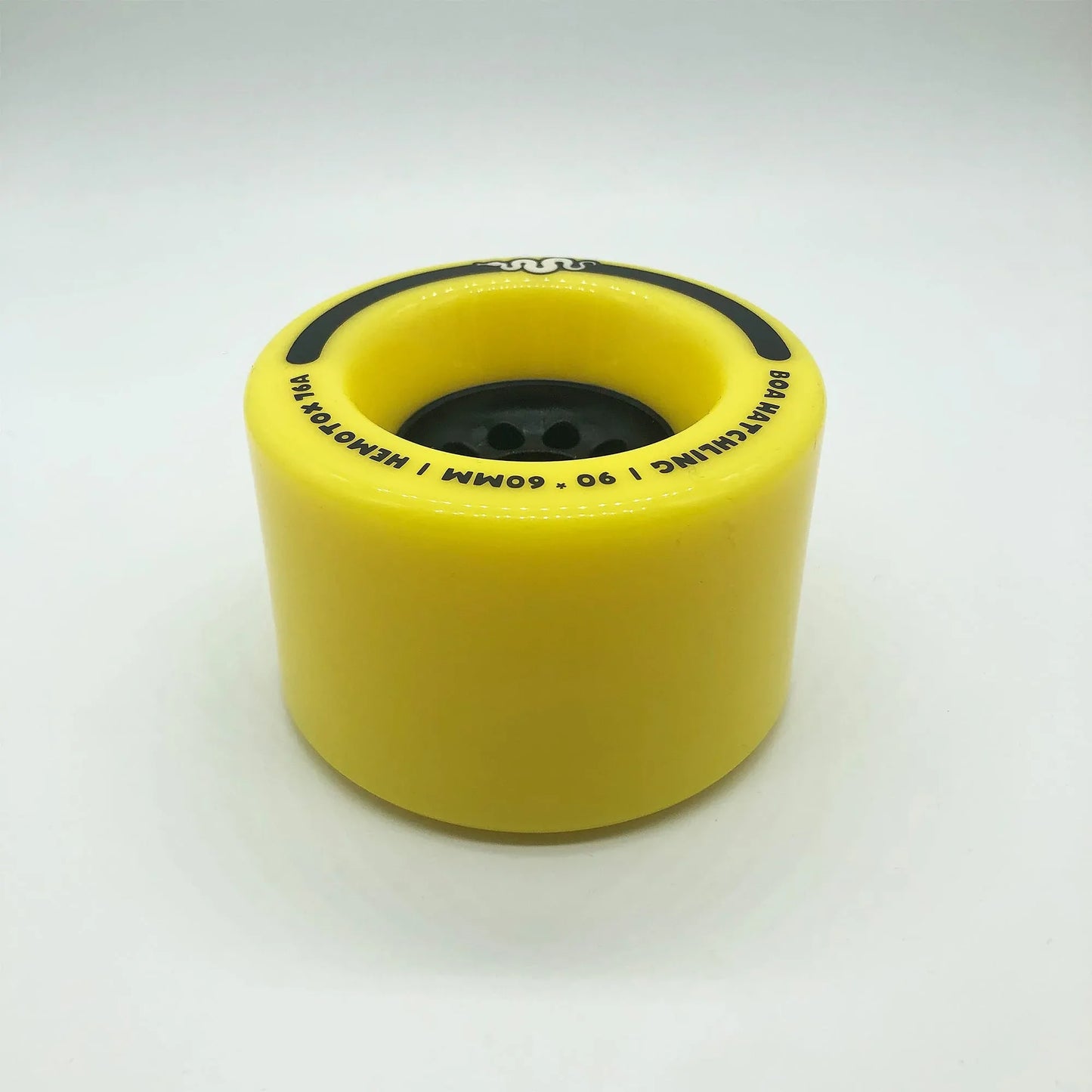 Boa Hatchling 90mm Yellow Longboard Wheels – Ultra Soft 76a – Ideal For LDP Or Electric Longboards