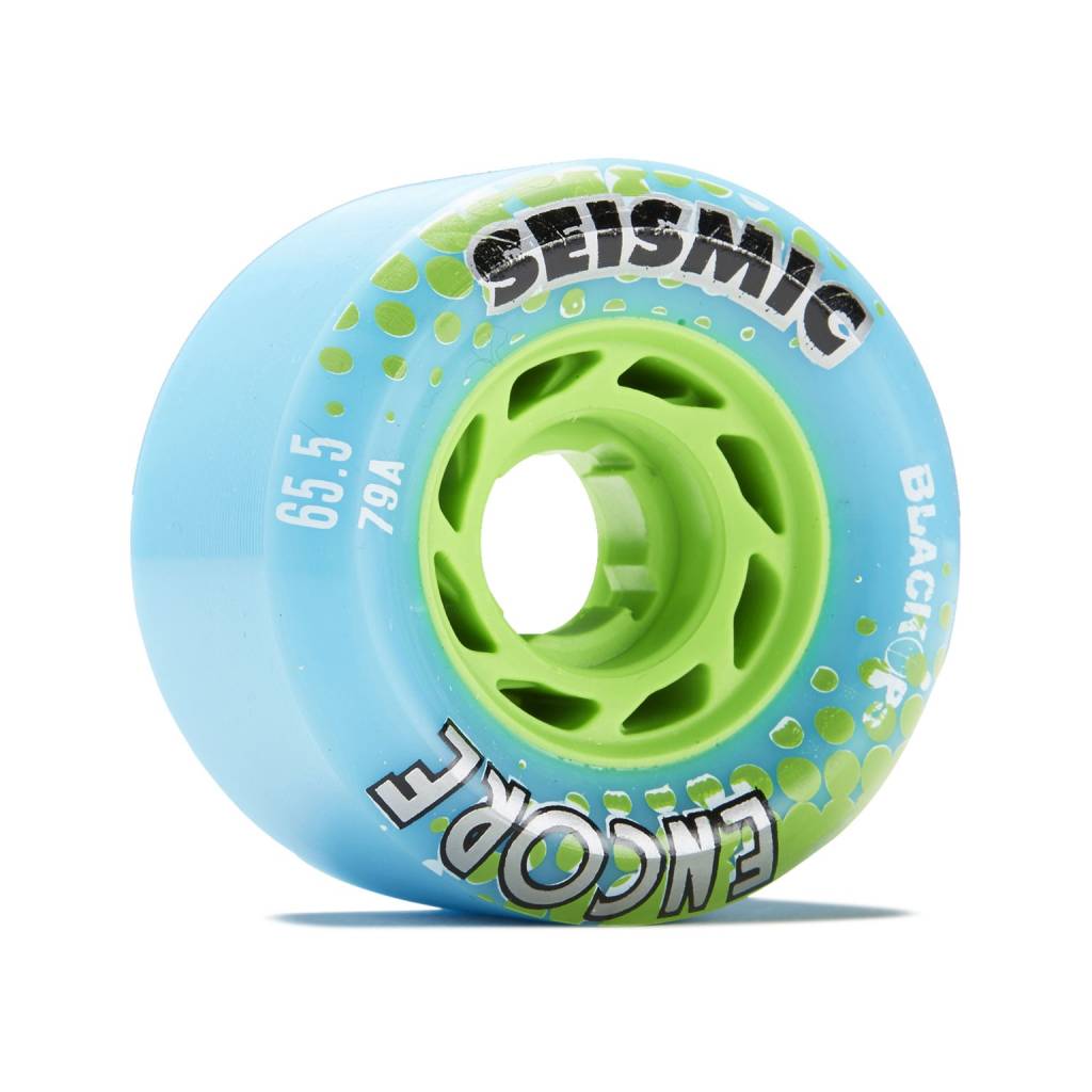 Seismic Encore 65mm 79a BlackOps longboard wheels