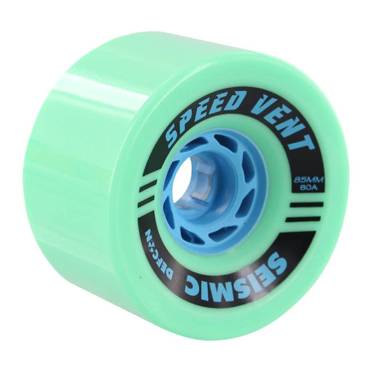 Seismic Speed Vent 85mm 80a mint longboard wheels