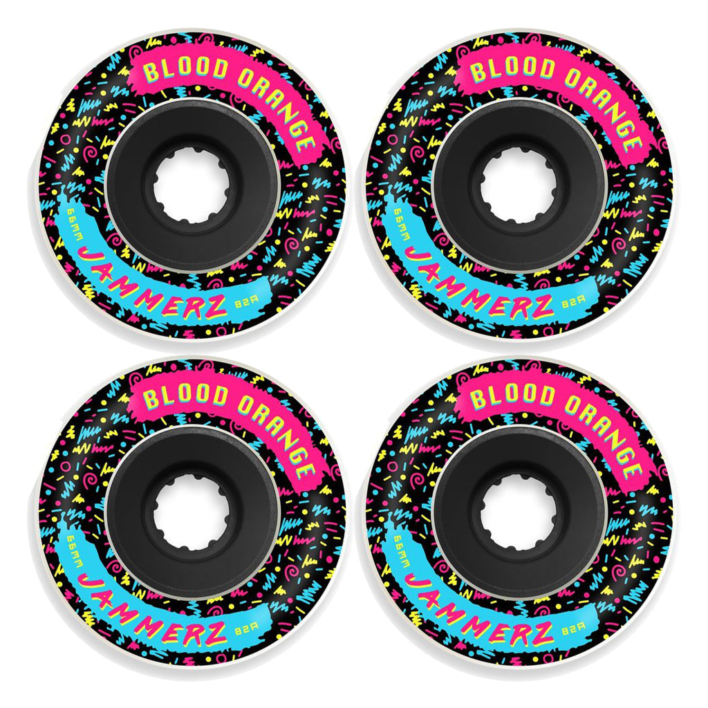 Blood Orange 82a Jammerz longboard wheels