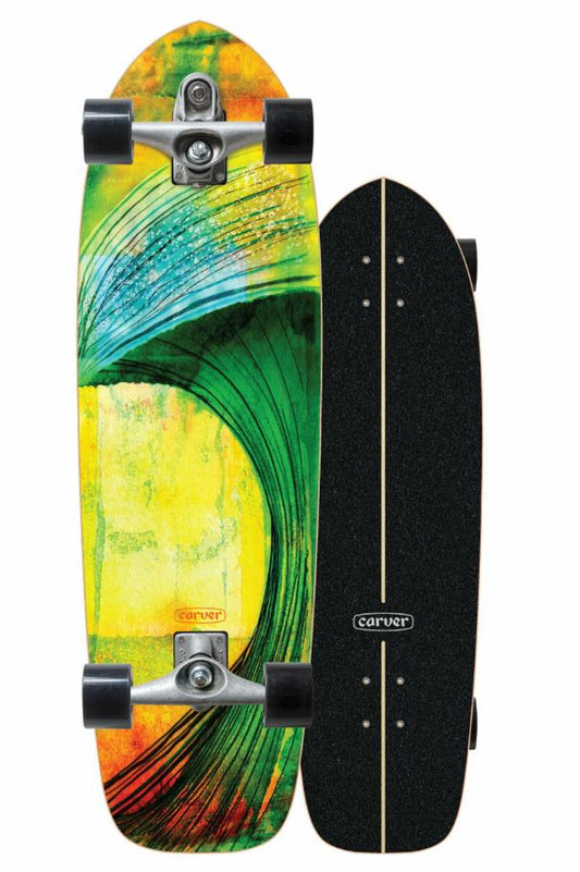 Carver Greenroom 33.75 Surfskate Complete – C7 Trucks