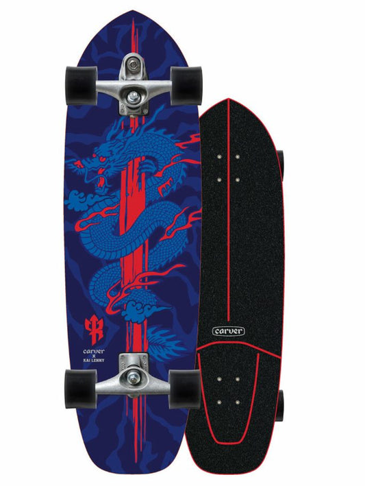 Carver Kai Lenny Dragon 34 Surfskate Complete – C7 Trucks