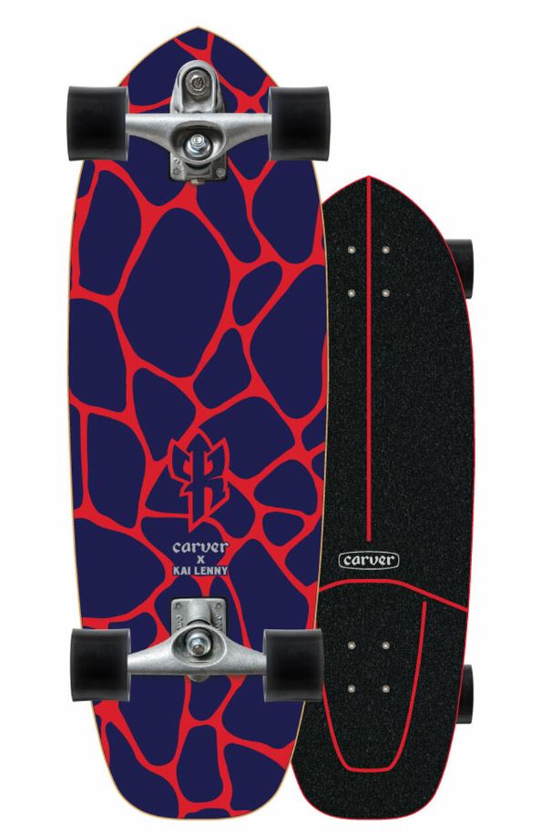 Carver Kai Lenny Lava 31 Surfskate Complete – C7 Trucks