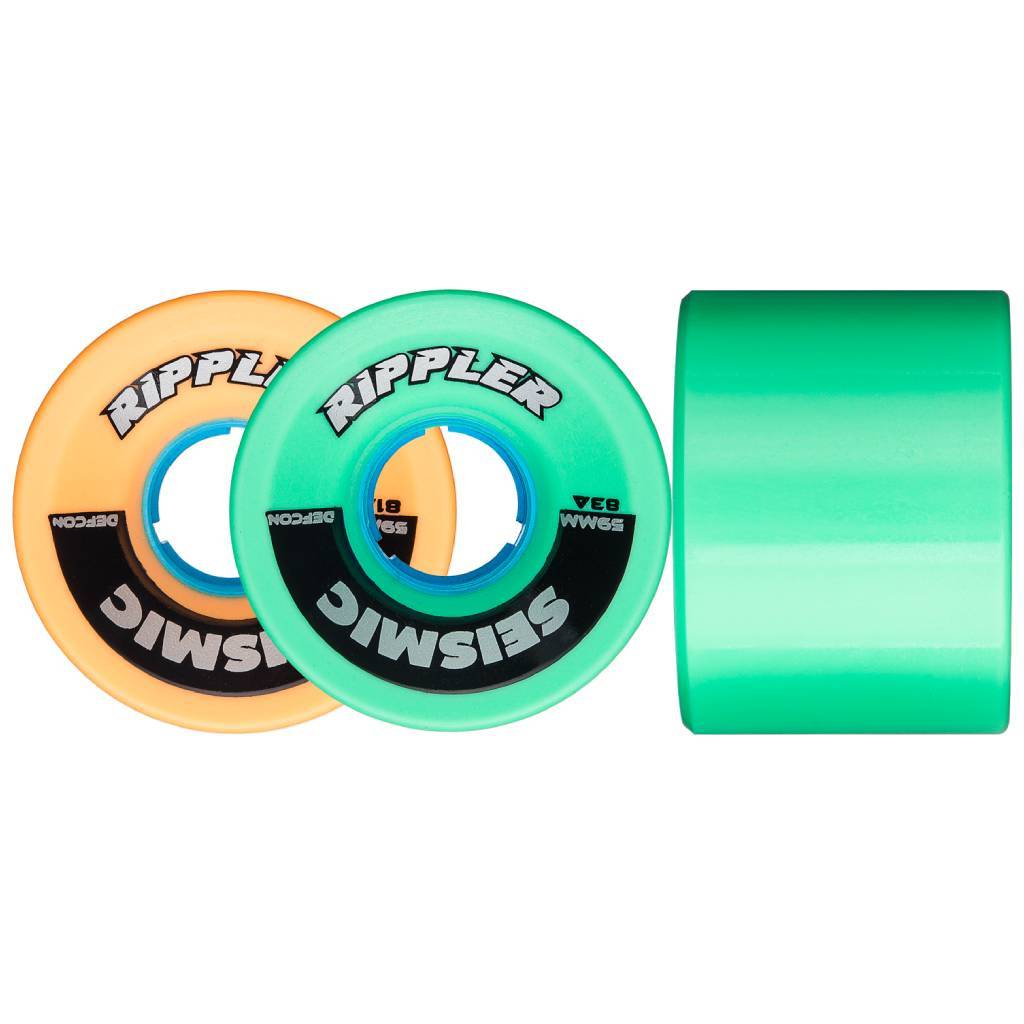 Seismic Rippler 59mm 83a Mint defcon longboard wheels