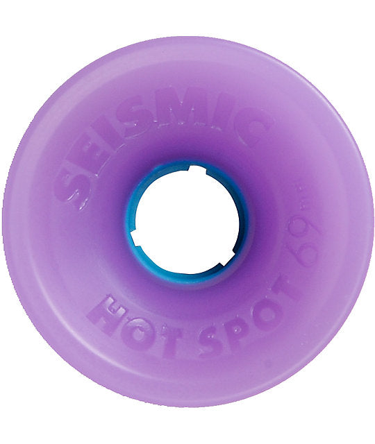 Seismic Hot Spot 69mm 77a Plum Defcon longboard wheels