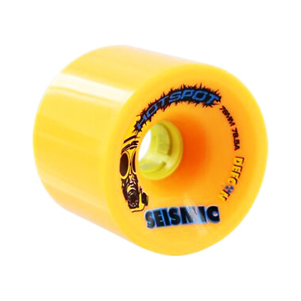 Seismic Hot Spot 76mm 78.5a Mango Defcon longboard wheels