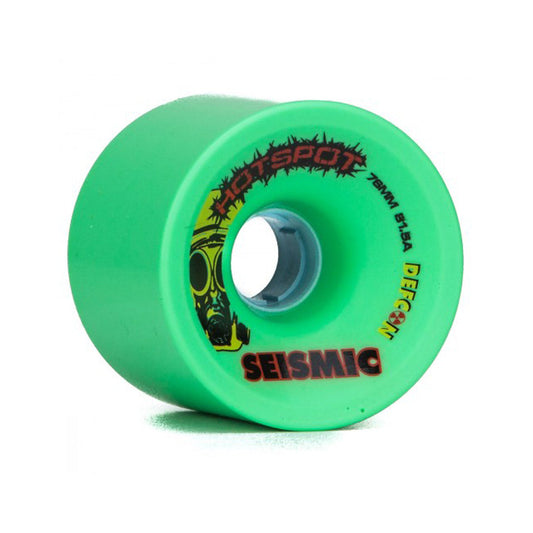 Seismic Hot Spot 76mm 81.5a Mint Defcon longboard wheels