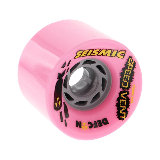 Seismic Speed Vent 73mm 77a Bubblegum Defcon longboard wheels