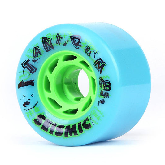 Seismic Tantrum 68mm 79a blue freeride wheels