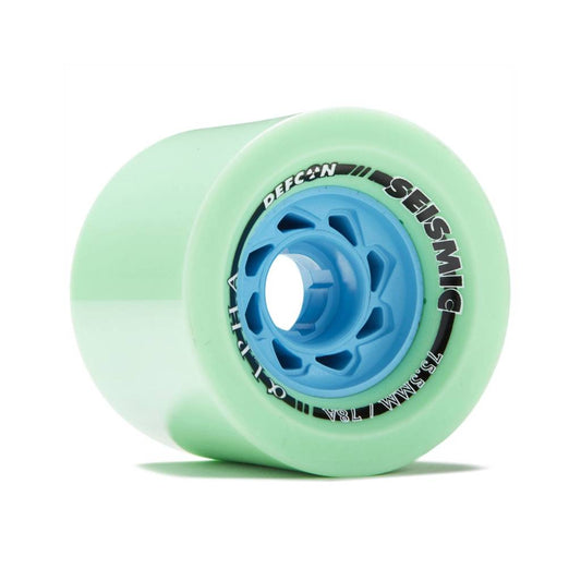 Seismic Alpha 75.5mm 78a Defcon Mint longboard wheels