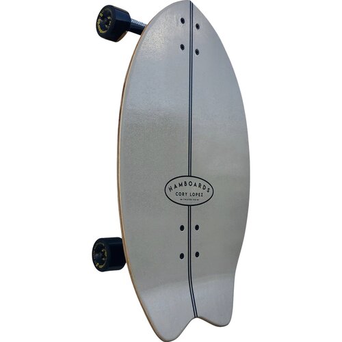 Hamboards Complete 29″ Twisted Fin Gray Cory Lopez