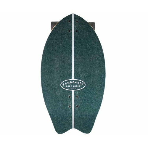 Hamboards Complete 29″ Twisted Fin Dark Teal Cory Lopez