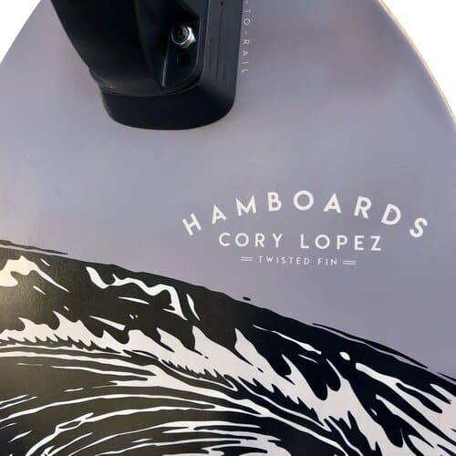 Hamboards Complete 29″ Twisted Fin Pastel Cory Lopez