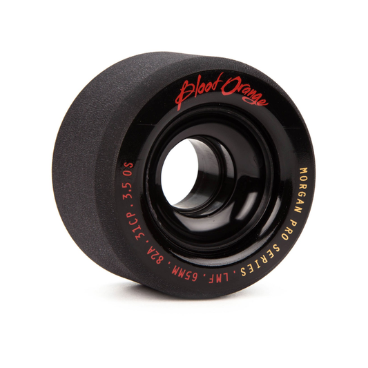 Blood Orange Morgan Pro 65mm 82a black longboard wheels