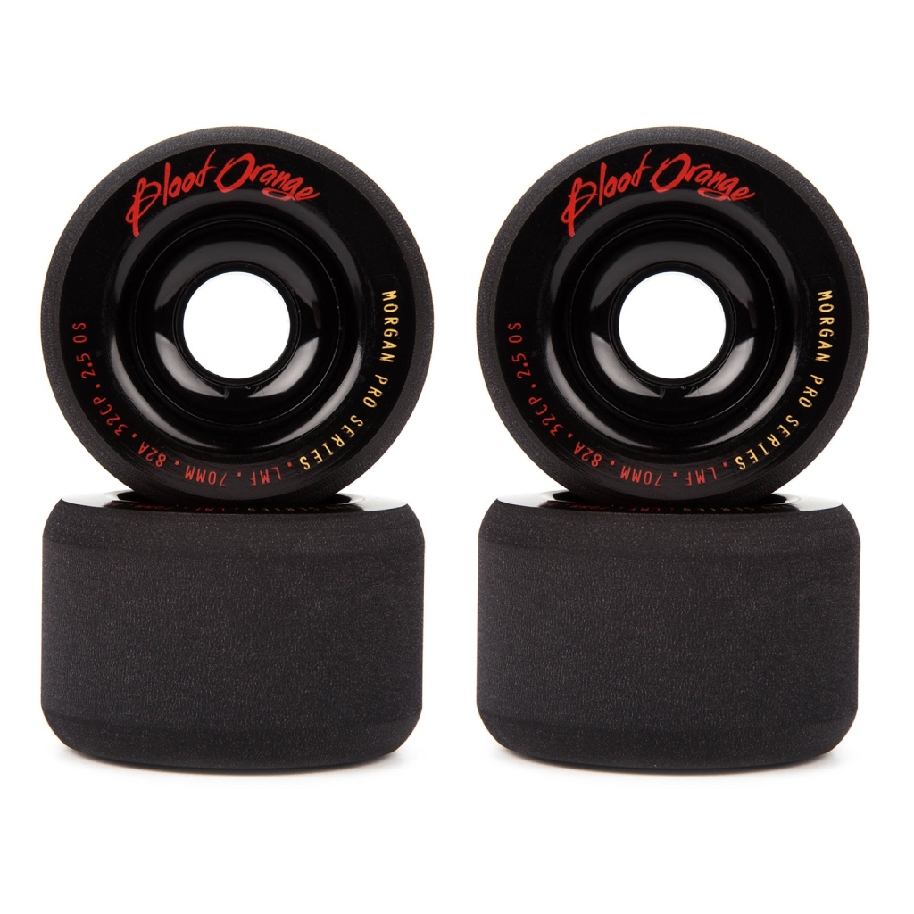 Blood Orange Morgan Pro 70mm 82a black freeride wheels