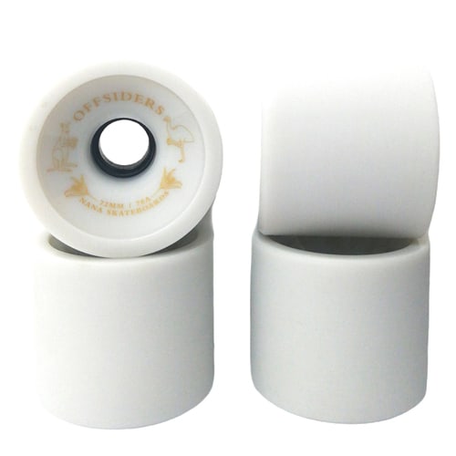 NANA Wheels 72mm Offsiders White