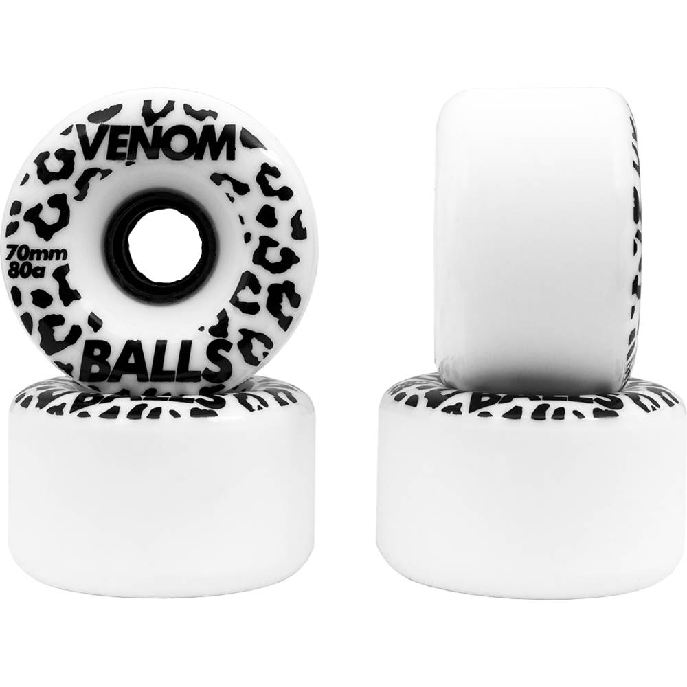 Venom Balls 70mm 80a freeride slide longboard wheels