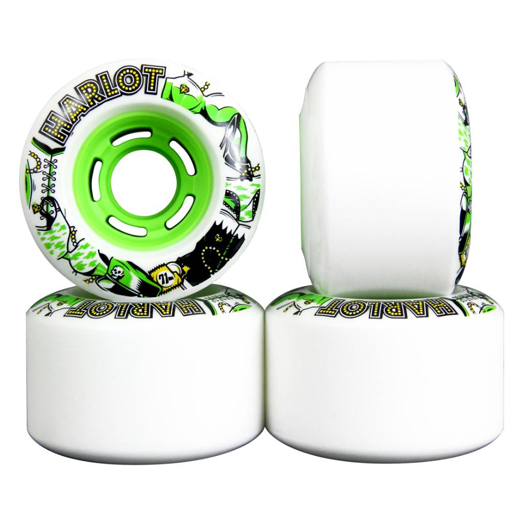 Venom Harlots 71mm 80a freeride wheels